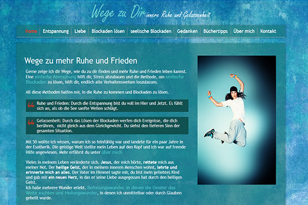 Wege zu dir, zu mehr Frieden
